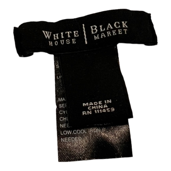 White House Black Market Ivory Faux Fur Cowl Neck Infinity Scarf  NWOT - Picture 7 of 11